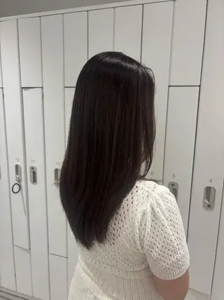 ロング 艶髪໒꒱／透明感 カラー🍀_そら🪽のヘアスタイル
