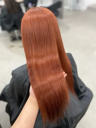 カラー girly❤︎暖色ヘ ア➰🎀HINANOのヘアスタイル