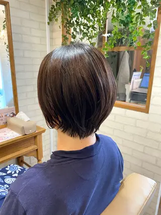 ショート Aujuaソムリエ 🎨‎♡HARUのヘアスタイル