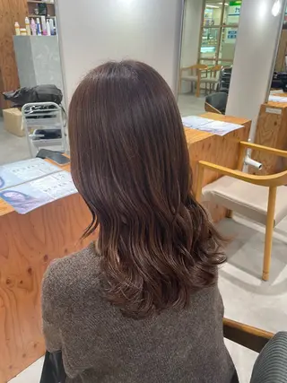 カラー ENN藤本 大輝艶感カラーのヘアスタイル