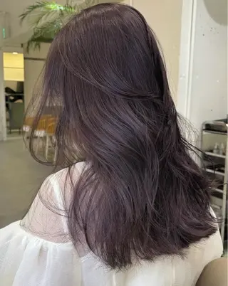 ロング カラー 透明感style 🌿 ASUKAのヘアスタイル