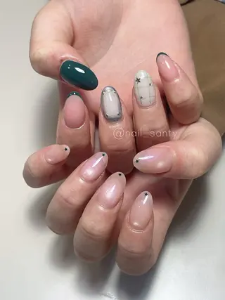 ネイル Nailsalon Santy.のネイルデザイン