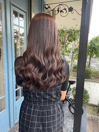 ロング 齋藤 樹里のヘアスタイル