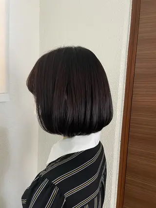 ミディアム カラー スガハラ アンナのヘアスタイル