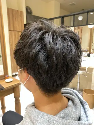 ショート メンズ いいの ともこのヘアスタイル