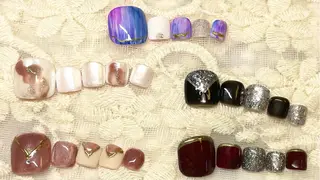 ネイル 藤島 咲良のネイルデザイン