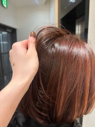 ショート 艶髪໒꒱／透明感 カラー🍀_そら🪽のヘアスタイル