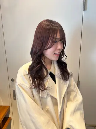 ロング カラー ナチュラル大人っぽい スタイル　MAORIのヘアスタイル