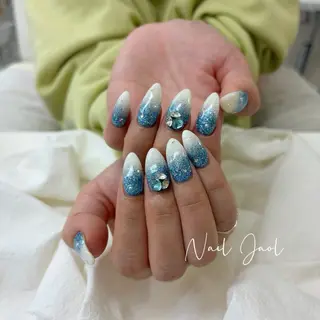 セミロング ネイルJaol 池袋のネイルデザイン