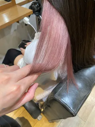 ミディアム カラー 國分 伸也のヘアスタイル
