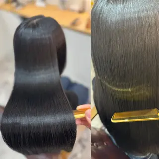 ロング 横浜関内髪質改善 re:Magoのヘアスタイル