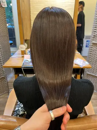 セミロング 清水 京太のヘアスタイル