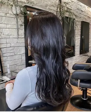 ロング カラー カラーソムリエ取得 多田まこのヘアスタイル