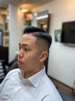 ショート メンズ メンズカット 川㟢弘貴のヘアスタイル