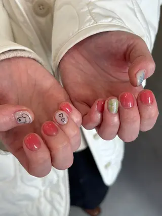 ネイル SALON VILLAGE Aoyama 2nd.所属・yuri. 🪷のネイルデザイン