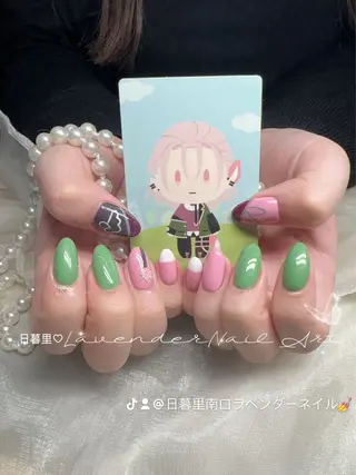 ネイル 日暮里2 lavenderのネイルデザイン