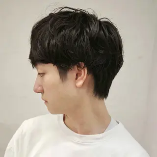 パーマ メンズ パーマ特化美容師 mikuのヘアスタイル