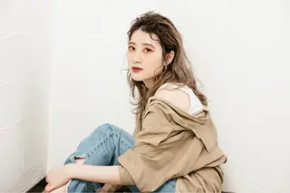 ロング 藤島 裕幸のヘアスタイル