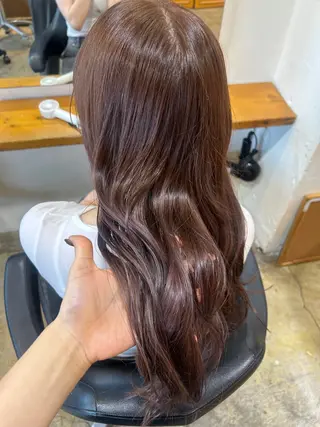 ロング カラー ナチュラル大人っぽい スタイル　MAORIのヘアスタイル