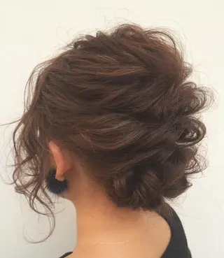 ショート ヘアアレンジ 松田 類生のヘアスタイル
