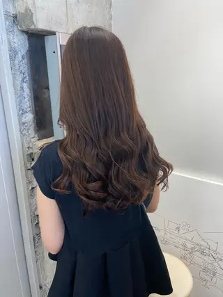 セミロング 髪質改善×艶髪 🤍amane🤍のヘアスタイル