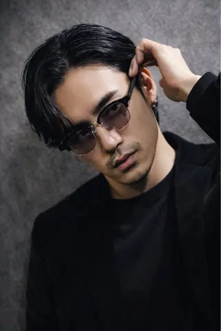 ショート メンズ メンズパーマ/難波/ 心斎橋　室園亮佑のヘアスタイル