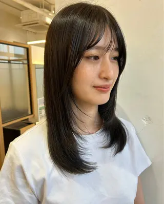 ロング ゆうき あすかのヘアスタイル