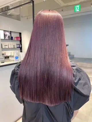 セミロング カラー けいこ🍊ニュアンス ネイル/個性派ネイルのネイルデザイン