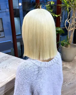 ミディアム カラー ササキカズマ〻透明感 〻色落ち〻赤み消しのヘアスタイル