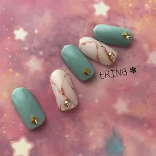 ネイル tRING＊ しいの木台のネイルデザイン