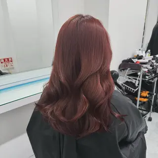 ロング カラー 🖤メンズハイトーン /カットRisa🖤のヘアスタイル