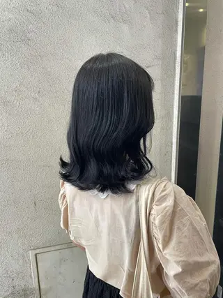 ミディアム 【美容室が苦手な方 専問美容室】MIHOのヘアスタイル