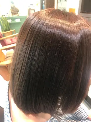 ミディアム 松本 明日可のヘアスタイル