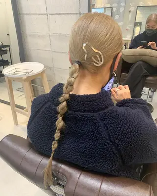 ロング 品川 美和のヘアスタイル