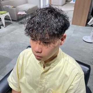 メンズ 長町/酸性ストレート /曲がる縮毛矯正のヘアスタイル