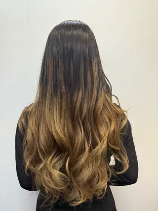 ロング カラー 艶カラー🕊️ ✴︎Yukari✴︎のヘアスタイル
