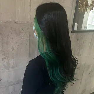 ロング カラー Hair Labo ASH  あみん♡のヘアスタイル