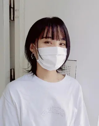 ミディアム 樋口 千尋のヘアスタイル