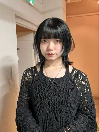 ミディアム tokute Takahashiのヘアスタイル