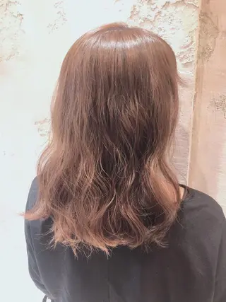 ミディアム 代表山口ひな 髪質改善のプロのヘアスタイル
