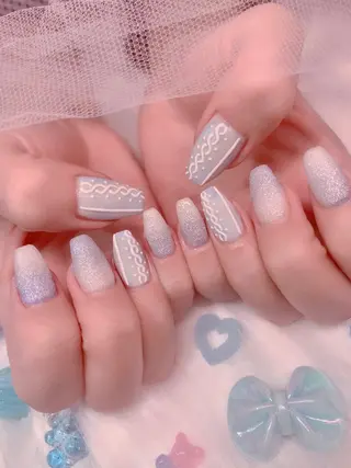 ネイル 3Dアートネイル💗 都築レナのネイルデザイン