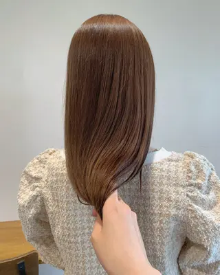 ロング カラー ヘアアレンジ 山口 樹里のヘアスタイル