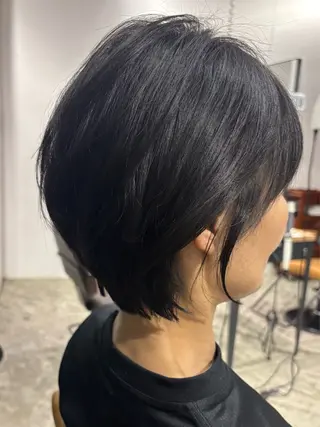 ショート はっとり ななせのヘアスタイル