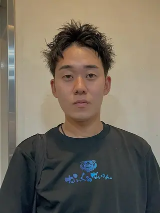 ショート メンズ UMM daichi メンズパーマのヘアスタイル