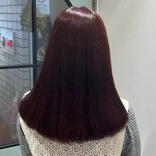 セミロング カラー 🍓女性専用サロン/ こころ🍓のヘアスタイル