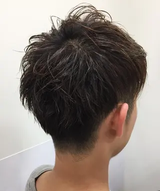 ショート メンズ 髪質改善 LIME 長野駅のヘアスタイル