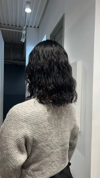ミディアム パーマ ☆ HARUKA ☆のヘアスタイル