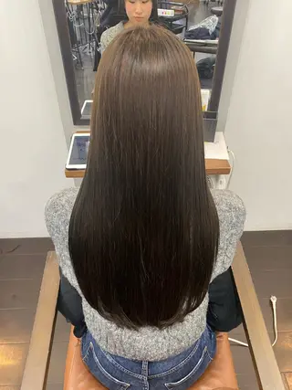 ロング カラー ヘアアレンジ 🍒ᩚ名駅/艶髪 縮毛矯正/あゆ🍒ᩚのヘアスタイル