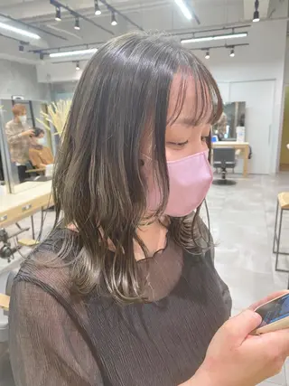 ミディアム カラー ブリーチ/髪質改善 🍀MASAKiのヘアスタイル