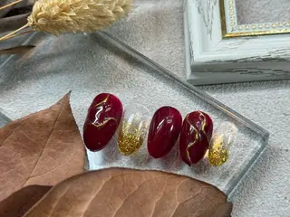 ネイル 小野里 七海のネイルデザイン